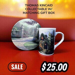 Thomas Kinkade Collectible Coffee Mug – With Original Collectible Display Box